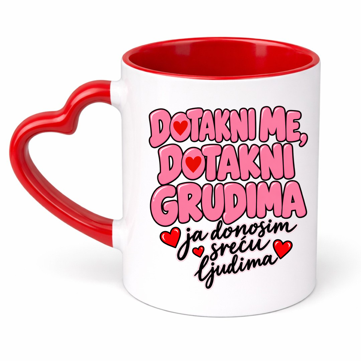 Dotakni me dotakni grudima 2 - Šolja Srce – prikaz proizvoda