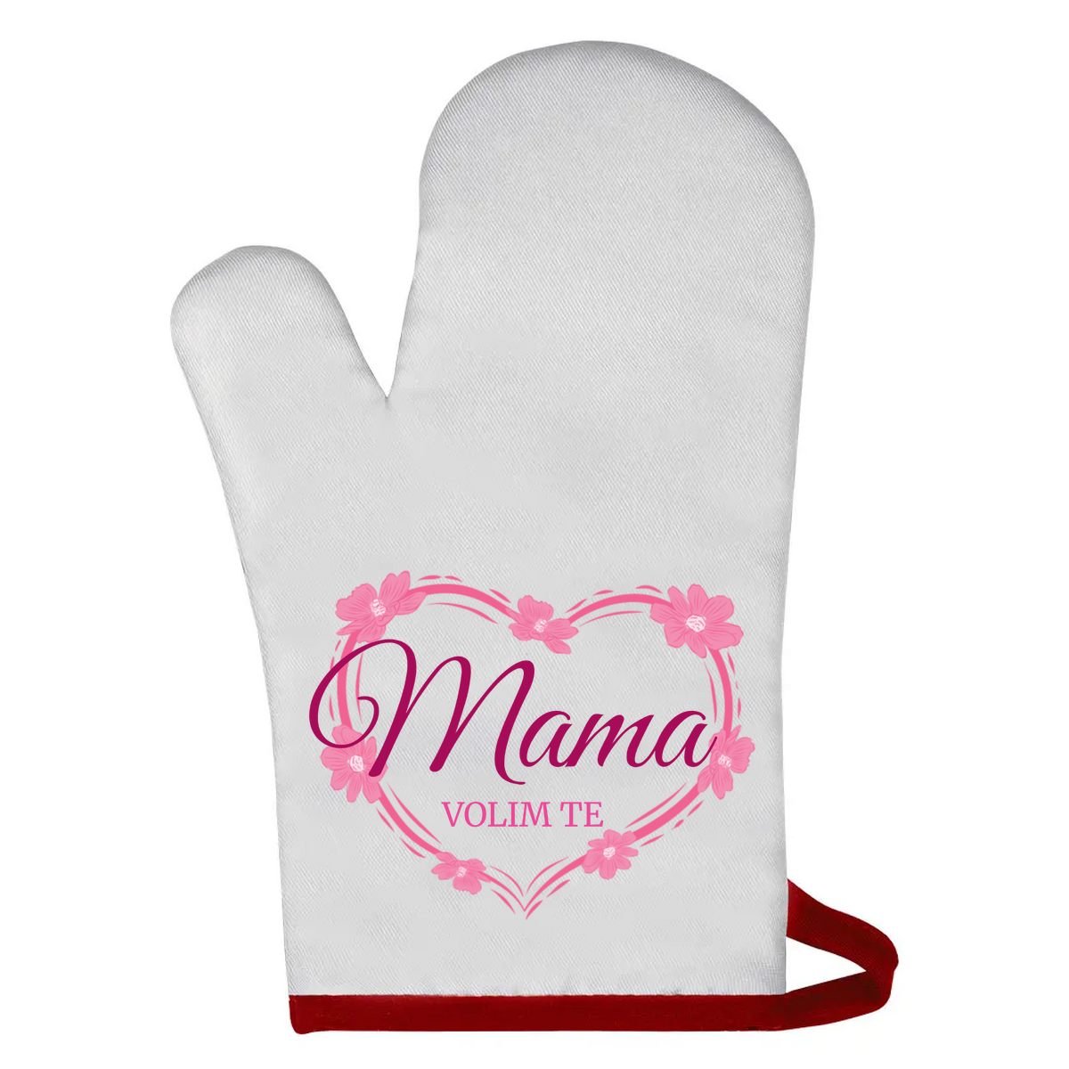 Mama volim te! - Rukavica za rernu – prikaz izdelka