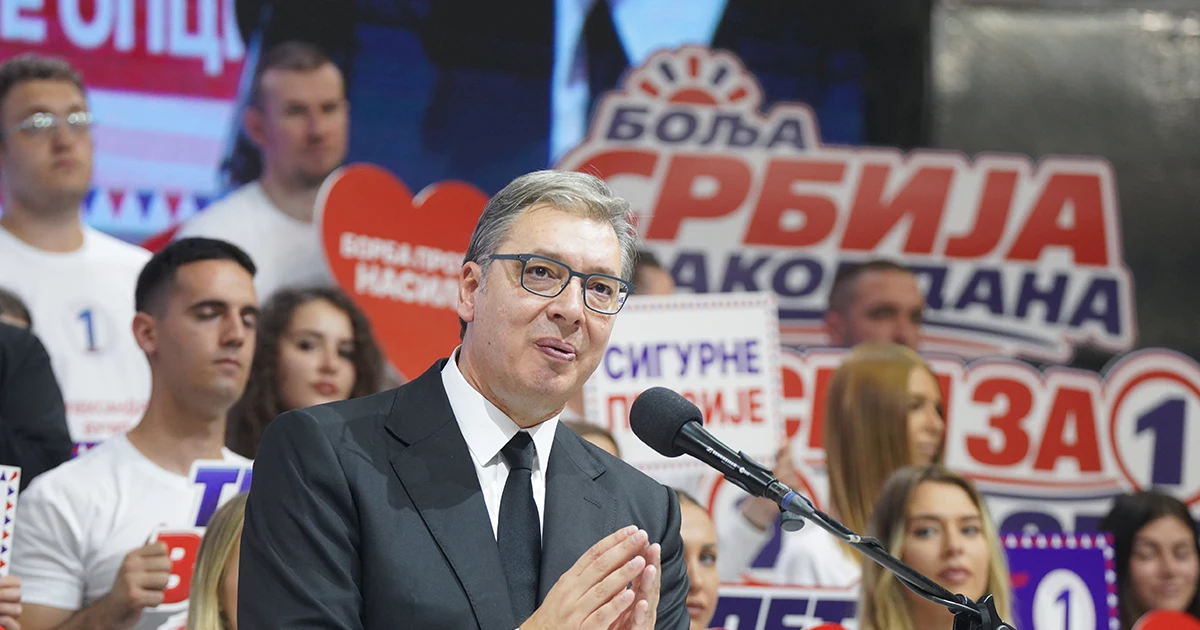 Završni miting u Beogradu: Vučić iznio plan za novu vladu