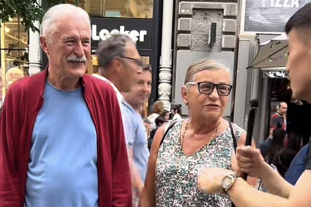 Tiktoker zaustavio u Beču Milicu iz BiH: Njen odgovor na pitanje iznenadio sve (VIDEO)