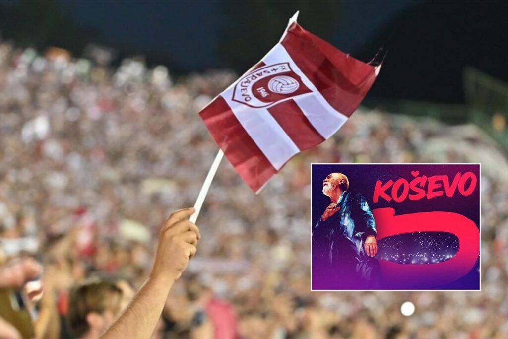 Drama oko Koševa: FK Sarajevo protiv koncerta Dine Merlina