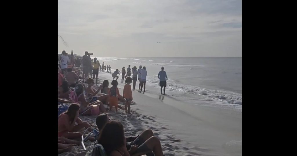 Snimak s plaže šokirao, pokrenuta istraga (VIDEO) Foto: Twitter / Printscreen