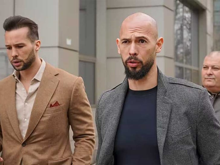 Uhapšeni influenseri, braća Tejt Foto: Uhapšeni influenseri, braća Endru i Tristan Tejt