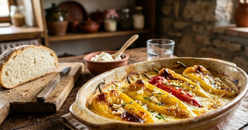 Pečene paprike s kajmakom: Starinski recept koji osvaja Foto: Screenshot