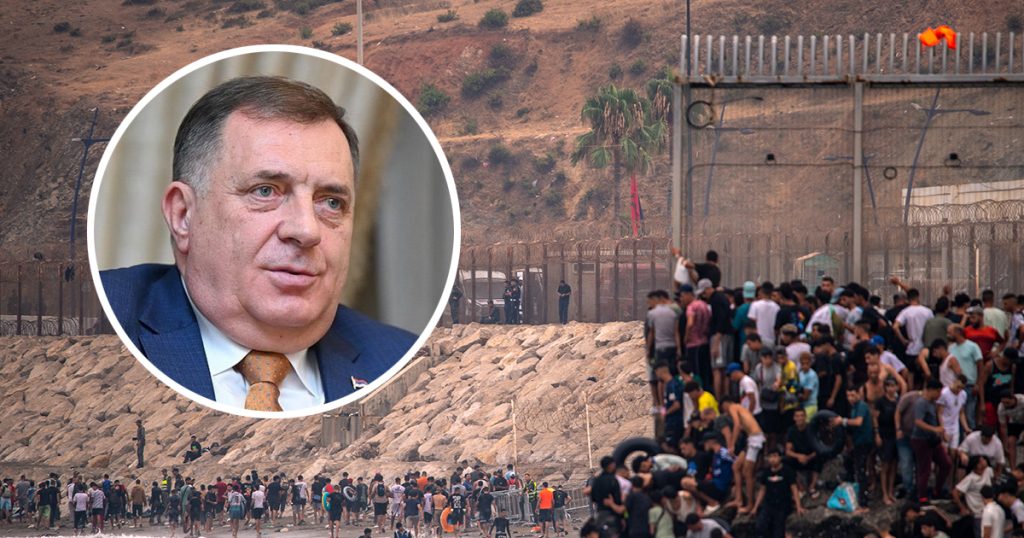 Dodik: Migranti ulaze bez provjera, dok ljude sa Balkana ponižavaju na granici Foto: Tanjug/AP
