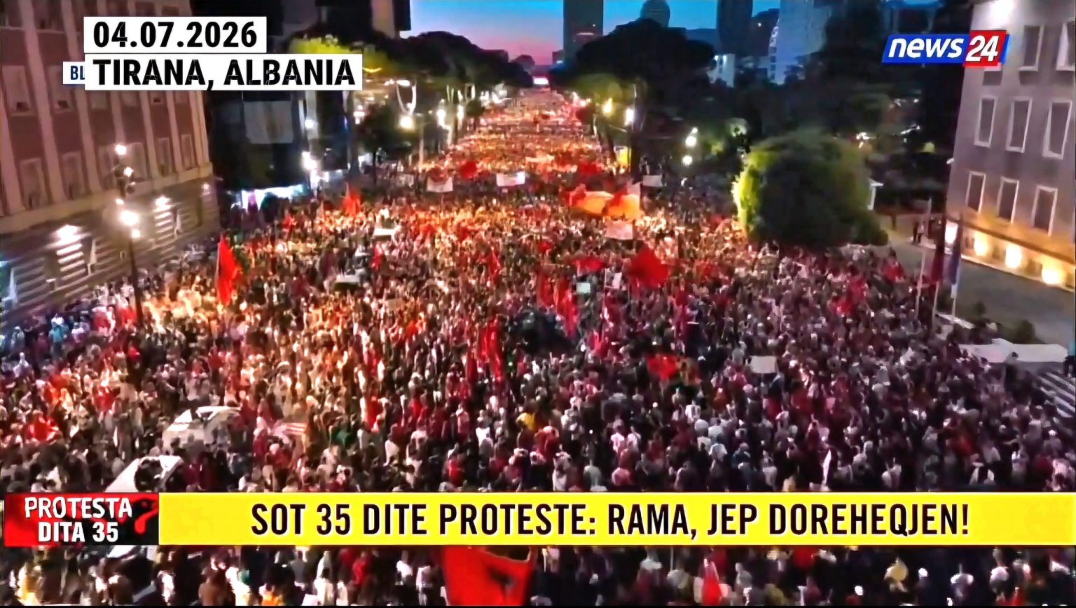 Raste bijes Albanaca. Počelo je zbog ptica, pretvorilo se u revoluciju