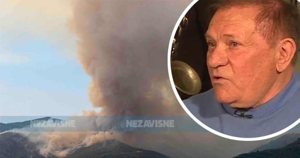 Stravični požari stigli do vile Miloša Bojanića: Pjevač otkrio šta se dešavalo u Baošićima Foto: Screenshot YouTube / Nezavisne novine