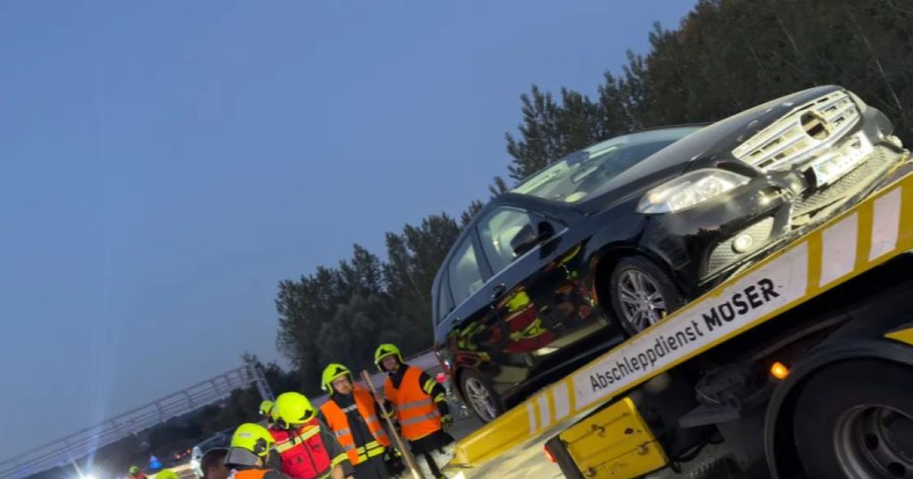 Uhvatio ga “mikrosan”: Vozač iz BiH “zakucao” se u betonsku barijeru Foto: Screenshot/tips.at/fotokerschie