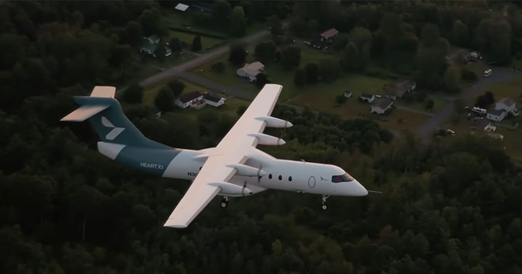 Električni gigant poletio: Let od 27 minuta koštao pet dolara Foto: Printscreen/Youtube