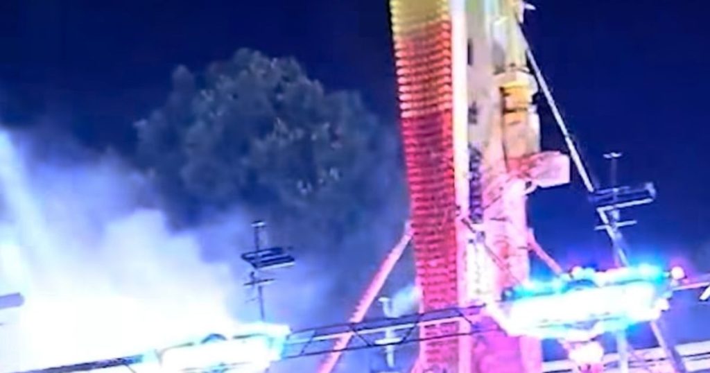 Drama na vašaru u Prnjavoru: Požar na „čekićima“, posjetioci bježali (VIDEO) Foto: Printscreen