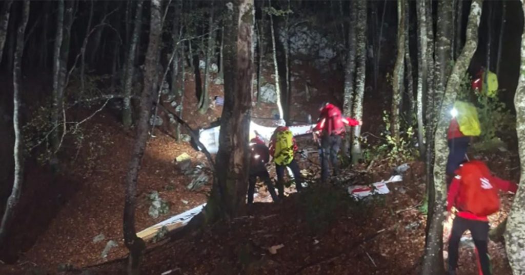 Drama na Velebitu završila tragedijom: U olupini aviona pronađena dva tijela Foto: Screenshot/hgss.hr