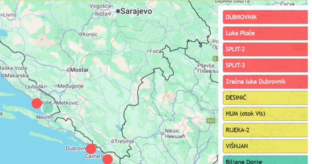 U Hrvatskoj se žale da im je dim iz BiH zagadio vazduh