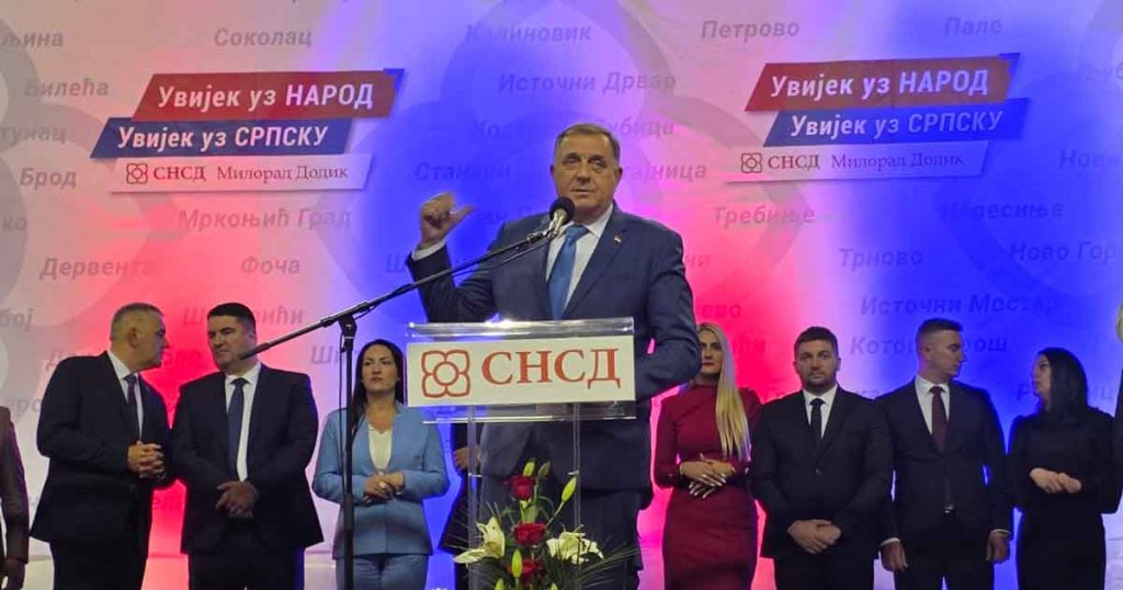 Milorad Dodik: Sa kriminalcima i banditima ne razgovaramo
