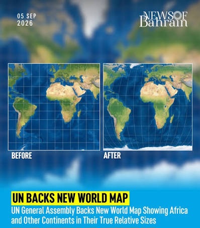 Ujedinjene nacije donijele odluku: Mijenja se mapa svijeta, Afrika će konačno biti prikazana u pravoj veličini